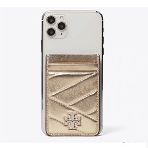 $DROP~NWT~TORY BURCH~Kira Chevron PhoneCard Pocket
